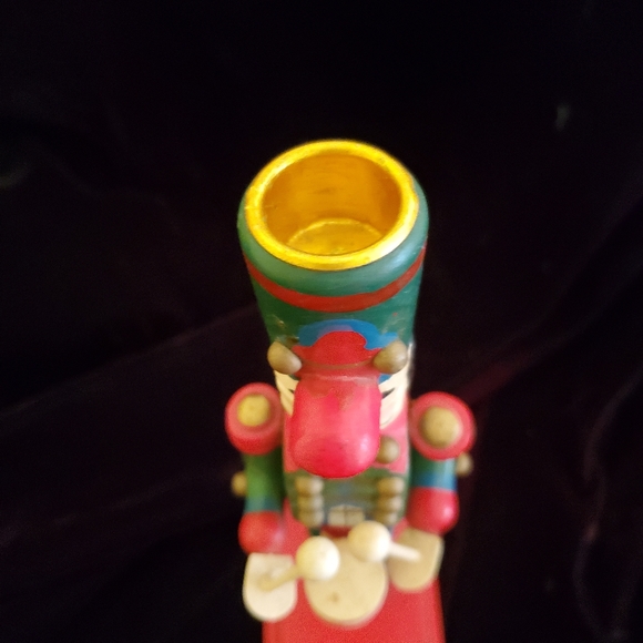 Nutcracker candle holder - Picture 2 of 8